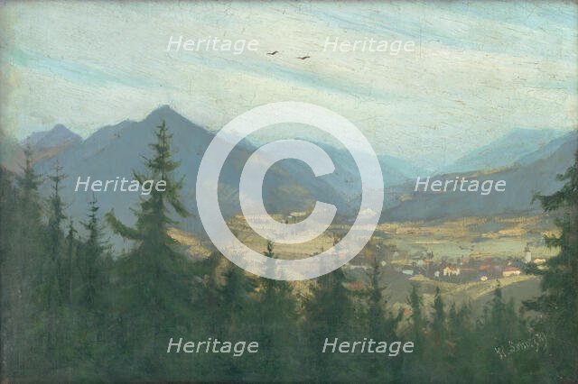 Landscape near Ruzomberok, 1906. Creator: Karol Miloslav Lehotský.