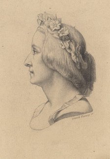 Portrait of Marie d'Agoult (1805-1876), .