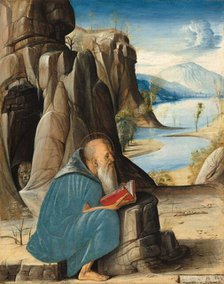 Saint Jerome Reading, c. 1476. Creator: Alvise Vivarini.