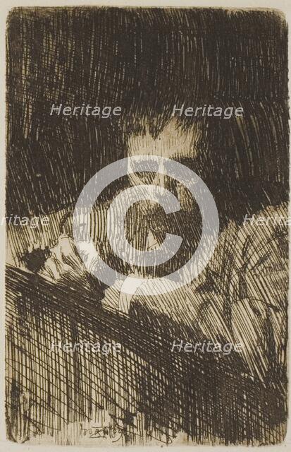 A Painter-Etcher (Self-Portrait), 1889. Creator: Anders Leonard Zorn.