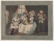 A Visit to the Aunt, December 20, 1794., December 20, 1794. Creators: Thomas Rowlandson, Francis Jukes.