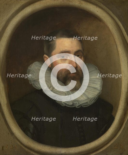 Portrait of a Man, 1621. Creator: Anon.