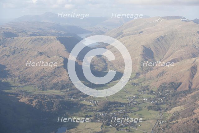 Thirlmere viewed from Grasmere, Cumbria, 2015. Creator: Historic England.