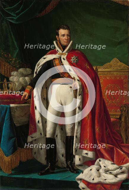 Portrait of William I, King of the Netherlands, 1819. Creator: Joseph Paelinck.