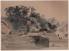 Landscape with Bridge, mid-late 19th century. Creator: Winckworth Allan Gay.
