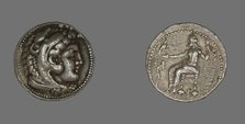 Tetradrachm (Coin) Portraying Alexander the Great, 336-323 BCE. Creator: Unknown.