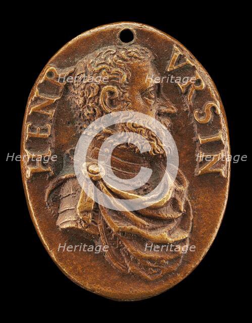 Enrico Orsini, died 1604 [obverse], 16th century. Creator: Unknown.