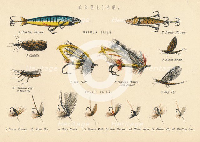 'Angling', c20th century.