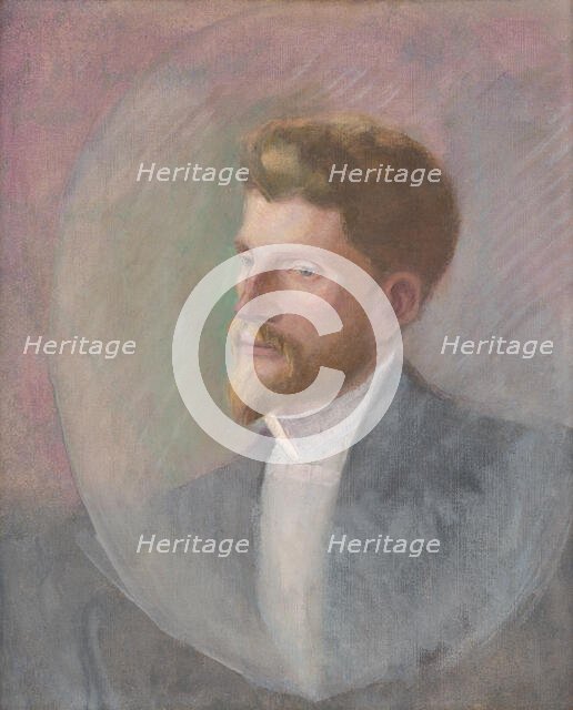 Study of a Pale Man in a White Shirt, 1895-1900. Creator: Ladislav Mednyanszky.