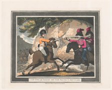 Cut Two and Horse's Off Side Protect, New Guard, September 1, 1798., September 1, 1798. Creator: Thomas Rowlandson.