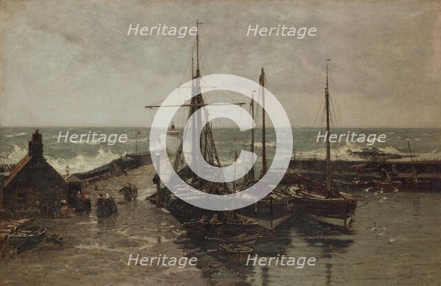 Home And Shelter, 1905. Creator: Robert Weir Allan.