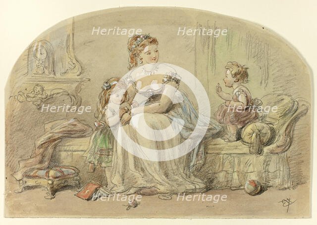 The Little Lecturer, n.d. Creator: Hablot Knight Browne.