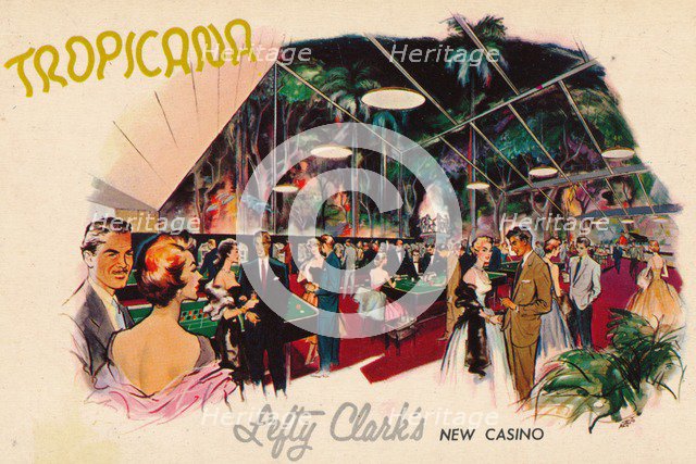 Tropicana - Lefty Clark's New Casino, c1950s. Artist: Unknown