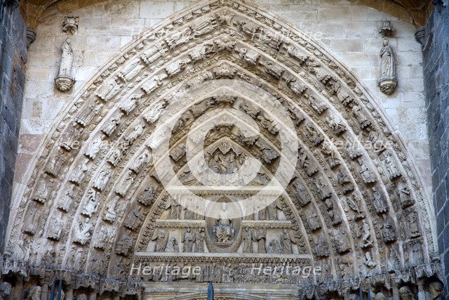 The 'Apostle's Gate', the Cathedral of Avila, Spain, 2007. Artist: Samuel Magal
