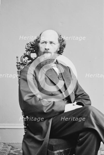 Judge S.J. Field, between 1855 and 1865. Creator: Unknown.