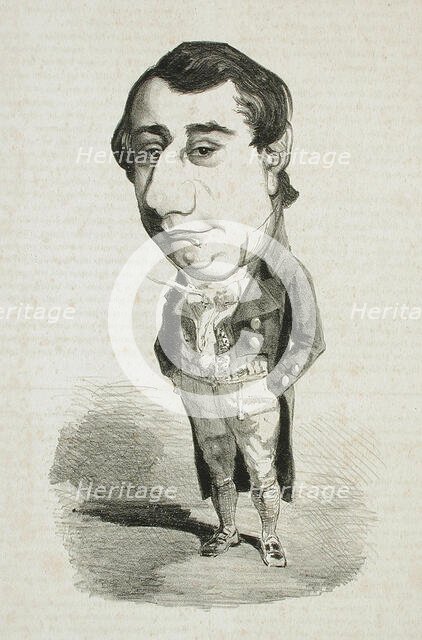 Victor Prilleux, 1856. Creator: Félicien Rops.