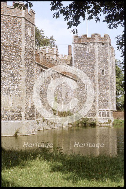 Wingfield Castle, Wingfield Green, Suffolk, 1980. Artist: Arnold Joseph Taylor.