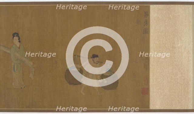 Ge Hong Moving House, Ming dynasty, 16th century. Creator: Unknown.