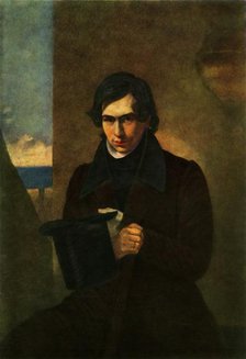'Portrait of the Poet Nestor Vasilyevich Kukolnik', 1836, (1965).  Creator: Karl Briullov.