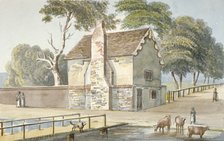 An almshouse in Carshalton, Surrey, 1826. Artist: G Yates