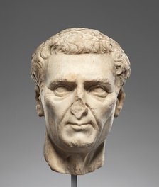 Portrait Head of Nerva, A.D. 96-98. Creator: Unknown.