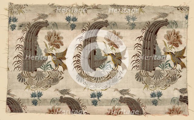 Fragment (Dress Fabric), France, 18th century. Creator: Unknown.