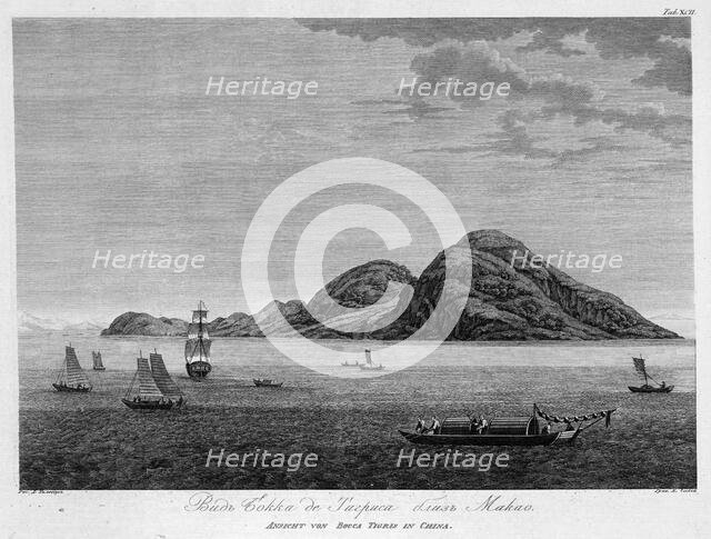 View of Boca De Tigres Near Macao, 1813. Creator: Koz'ma Vasil'evich Chesky.