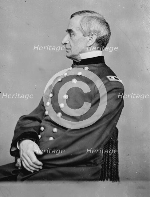 General Robert Anderson, US Army, between 1855 and 1865. Creator: Unknown.