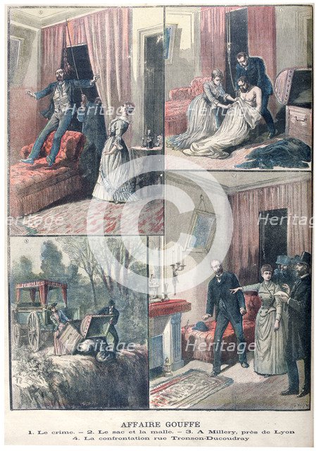 The Gouffe Mystery, 1890. Creator: Henri Meyer.