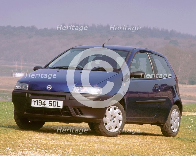 2001 Fiat Punto. Artist: Unknown.