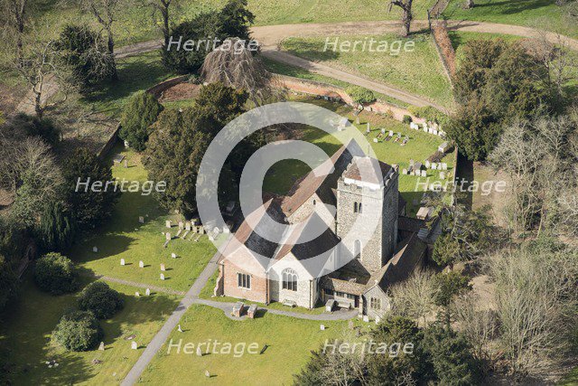 Church of St Giles, Stoke Poges, Buckinghamshire, 2018. Creator: Historic England Staff Photographer.