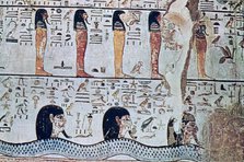 Tomb of Sethi I, Valley of the Kings, Egypt, 13th century BC. Artist: Unknown