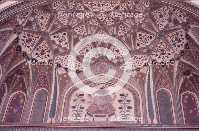 Ganesh Pol Entrance, Amber Fort, Jaipur, India, 1988. Creator: Amanda Waite.