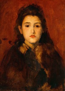 Alice Butt, c. 1895. Creator: James Abbott McNeill Whistler.