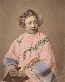 Fille de Lanxchow, 1870s. Creator: Baron Raimund von Stillfried.