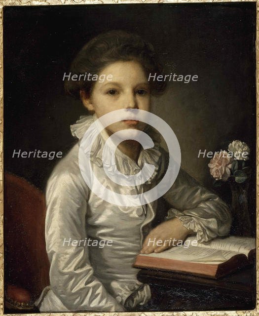 Charles Étienne de Bourgevin Vialart de Saint-Morys (1772-1817) as child, ca. 1783. Creator: Greuze, Jean-Baptiste (1725-1805).