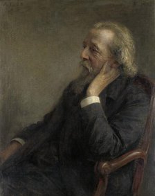 Portrait of Rev. Petrus Hermannus Hugenholtz, founder of the Vrije Gemeente, 1908. Creator: Jan Veth.
