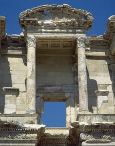 Library of Celsus, Ephesus, Anatolia, Turkey, 2nd century (1999). Creator: Unknown.
