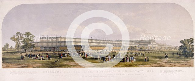 Great Exhibition, Hyde Park, London, 1851. Artist: George Hawkins