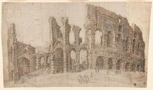 Ruins of the Coliseum in Rome, c. 1600. Creator: Unknown.