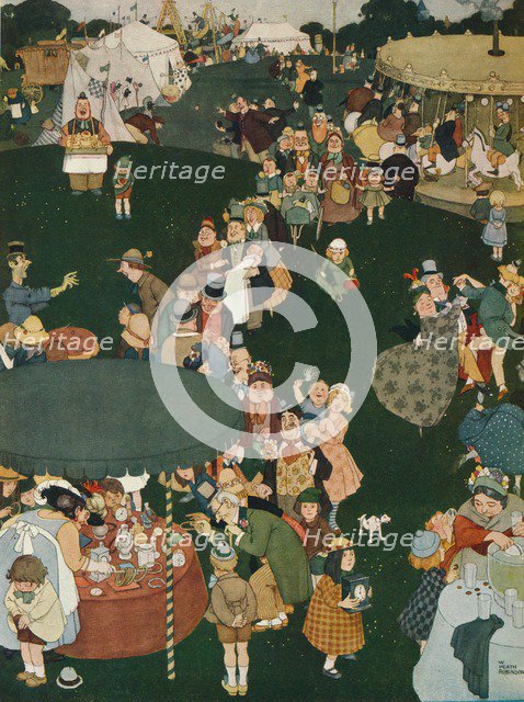The Fair Day, c19th century, (1925). Artist: W Heath Robinson