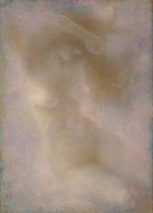 Femme nue, effet rose, 1917. Creator: Lévy-Dhurmer, Lucien (1865-1953)