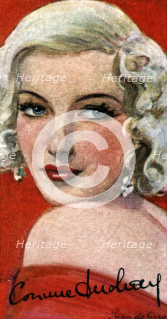 Corinne Luchaire, (1921-1950), French actress, 20th century. Artist: Unknown