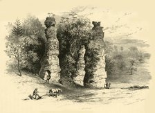 'Natural Towers', 1872.  Creator: Frederick William Quartley.