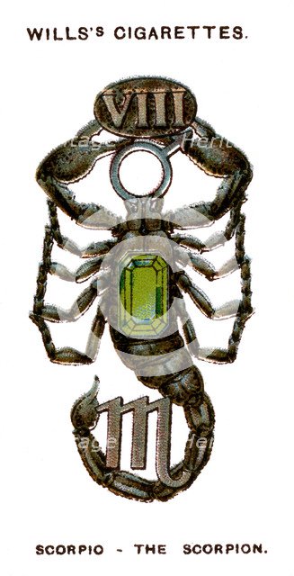 Scorpio, The Scorpion, 1923. Artist: Unknown