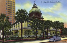 City Hall, Jacksonville, Florida, USA, 1940. Artist: Unknown