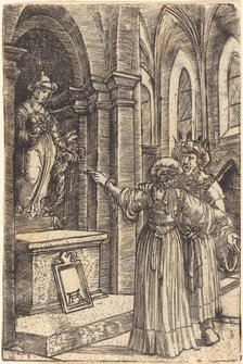 Solomon Praying to the Idols, c. 1519. Creator: Albrecht Altdorfer.