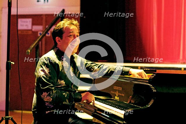 Jason Rebello, Jason Rebello – Tim Garland Duo, Battle Jazz Festival, Battle, East Sussex, July 2023 Creator: Brian O'Connor.