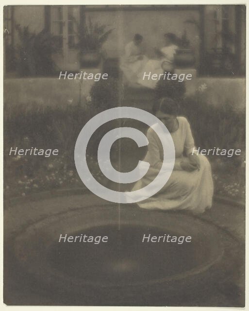 The Fountain, 1905/1906. Creator: Clarence H White.