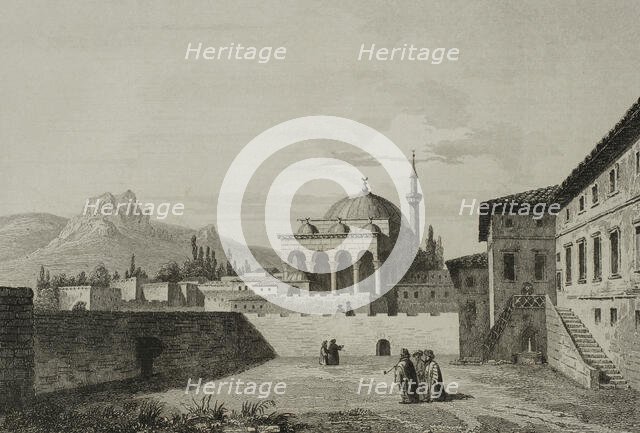 Erzerum Mosque, Erzurum, Ancient Armenia, 1838.  Creator: J. Arnout.